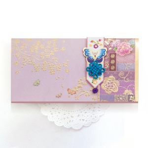 [FB225-2] 꽃망울 전통 조각보 봉투